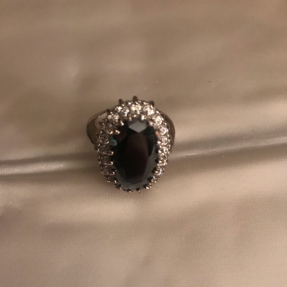 Costume Sapphire Dinner Ring